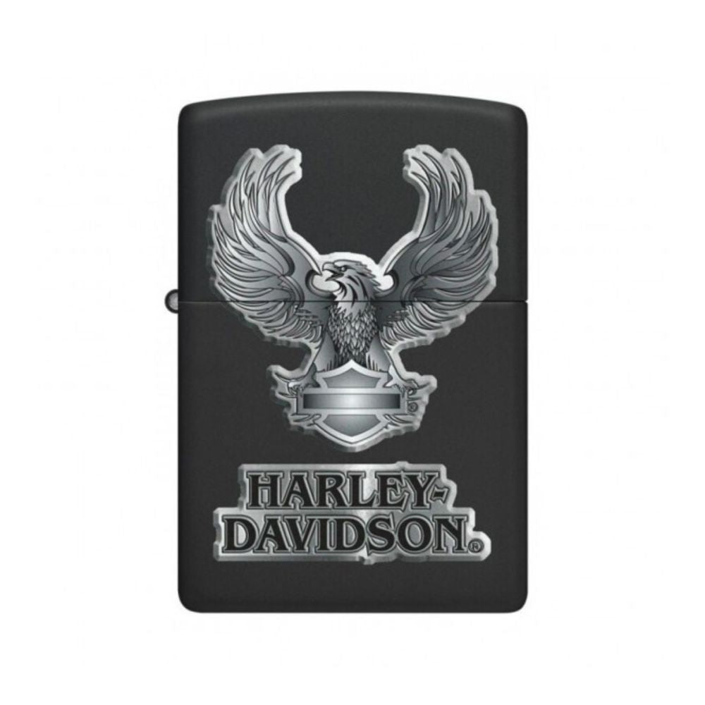 Zippo Personalized Harley Davidson Black Eagle Lighter -ZP218 CI012845, Lighter, - Outdoor Kuwait