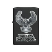 Zippo Personalized Harley Davidson Black Eagle Lighter -ZP218 CI012845, Lighter, - Outdoor Kuwait