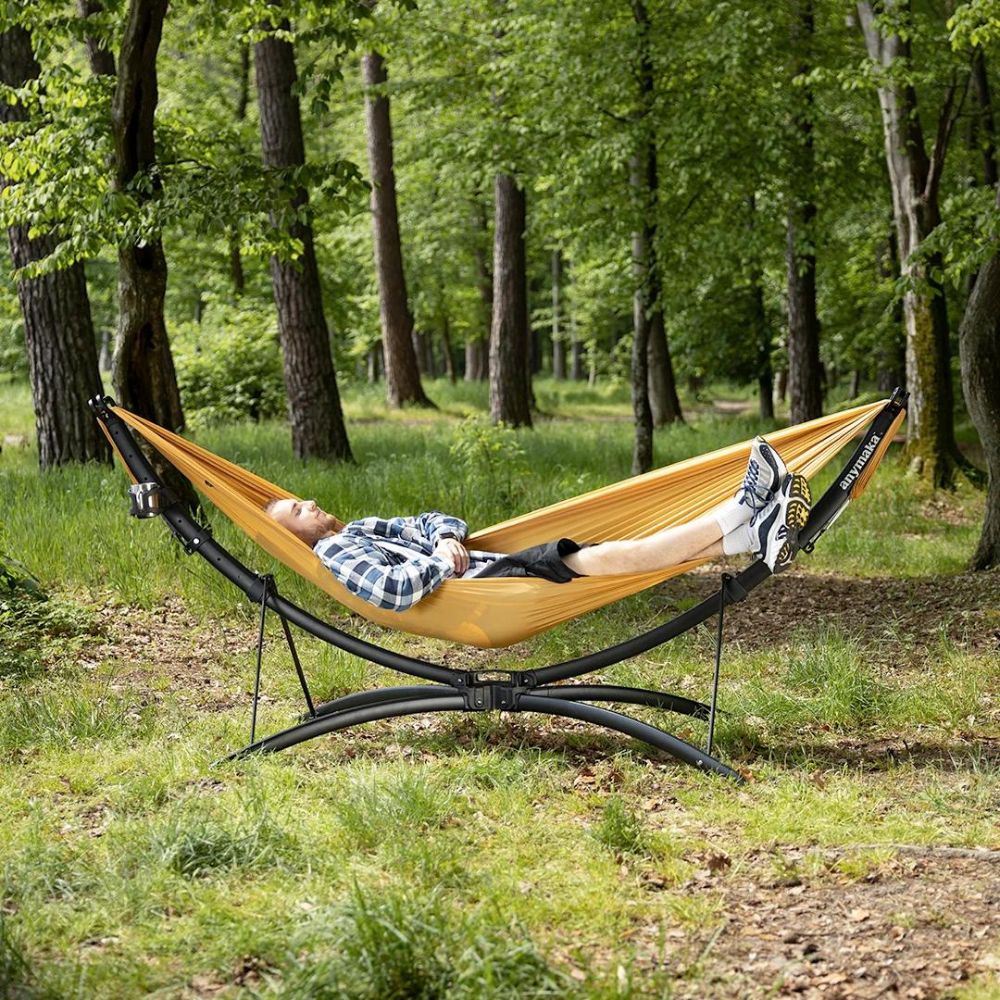 Anymaka Ultralight Double Hammock - Sunset Yellow, Hammock, - Outdoor Kuwait