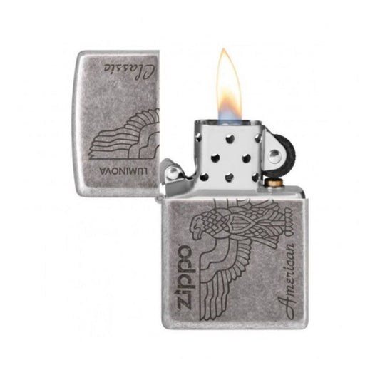 Zippo American Classic Lighter -ZP121FB MP223394, Lighters & Matches,    - Outdoor Kuwait