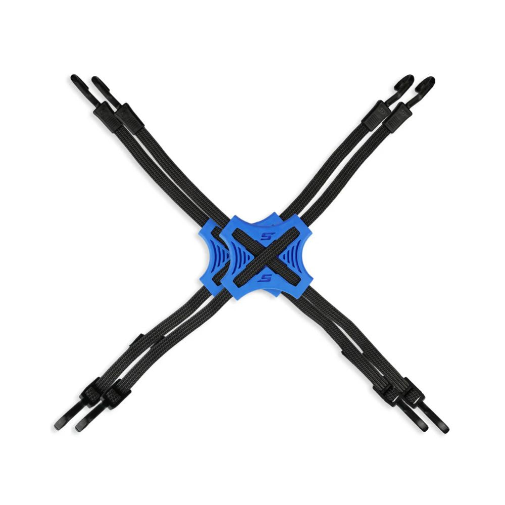 Stapll Tack Strap - 2 Pack, Bungee Cord, Blue - Outdoor Kuwait