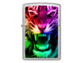 Zippo 207 CI400584 REGULAR STREET CHROME RAINBOW TIGER, Lighters & Matches,    - Outdoor Kuwait