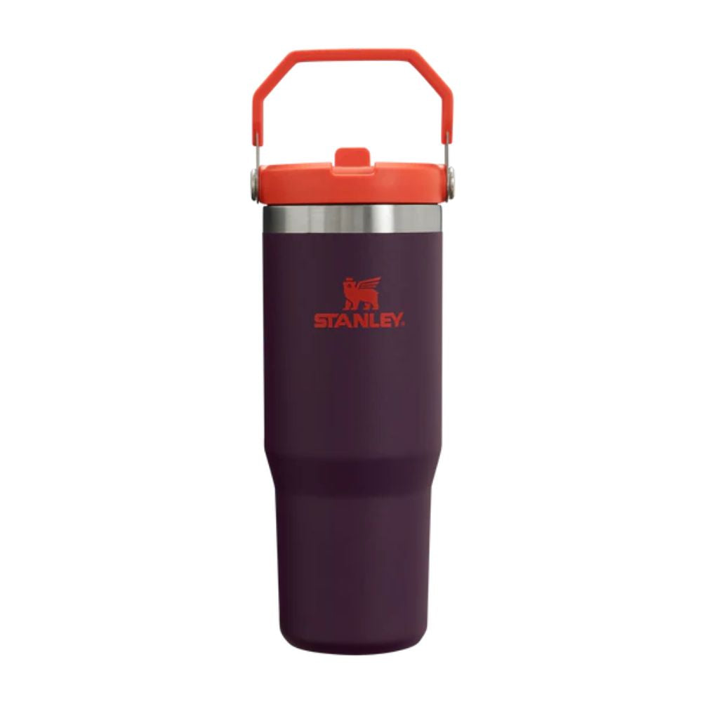 STANLEY CLASSIC ICEFLOW FLIP STRAW TUMBLER, Water Bottles, 30oz Plum - Outdoor Kuwait
