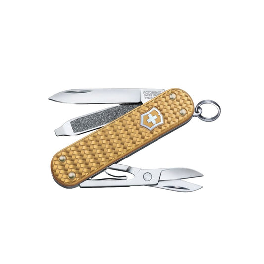 Victorinox Classic SD Precious Alox, Knives, Brass Gold - Outdoor Kuwait