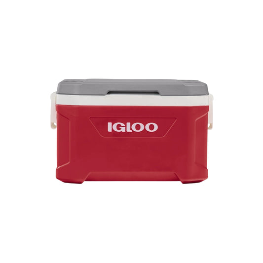 Igloo Latitude Cooler - 49L | 52Qt, Coolers, Red - Outdoor Kuwait