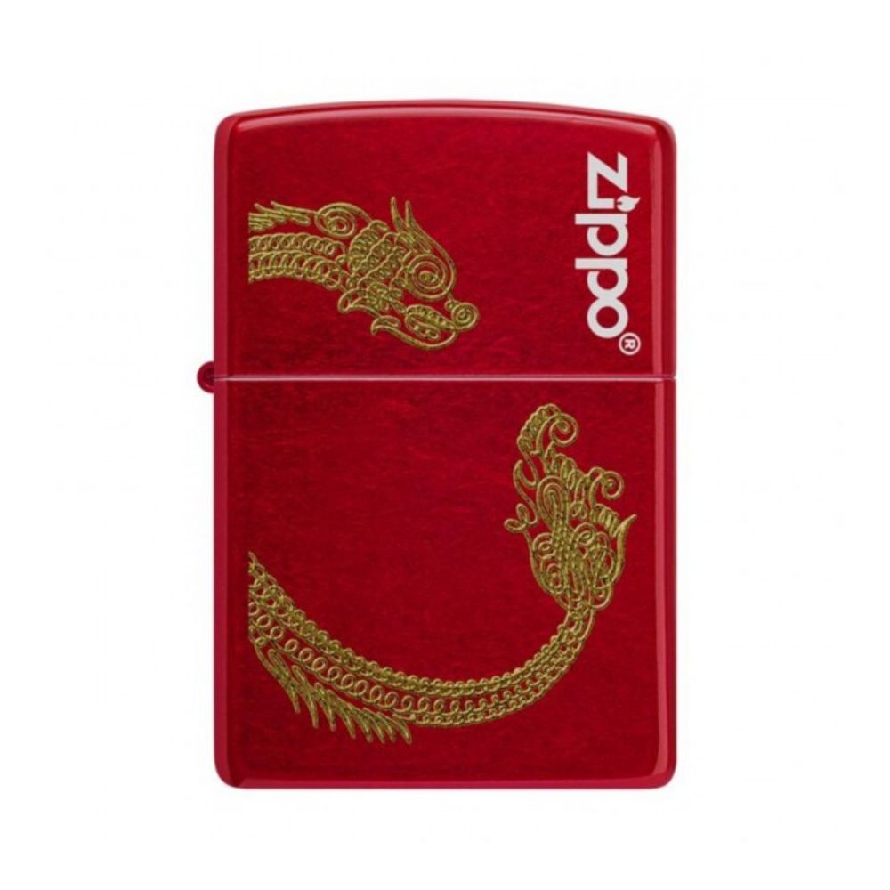 Zippo Candy Apple Red Luxury Design Lighter -ZP21063 CI411720, Lighter, - Outdoor Kuwait