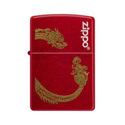 Zippo Candy Apple Red Luxury Design Lighter -ZP21063 CI411720, Lighter, - Outdoor Kuwait