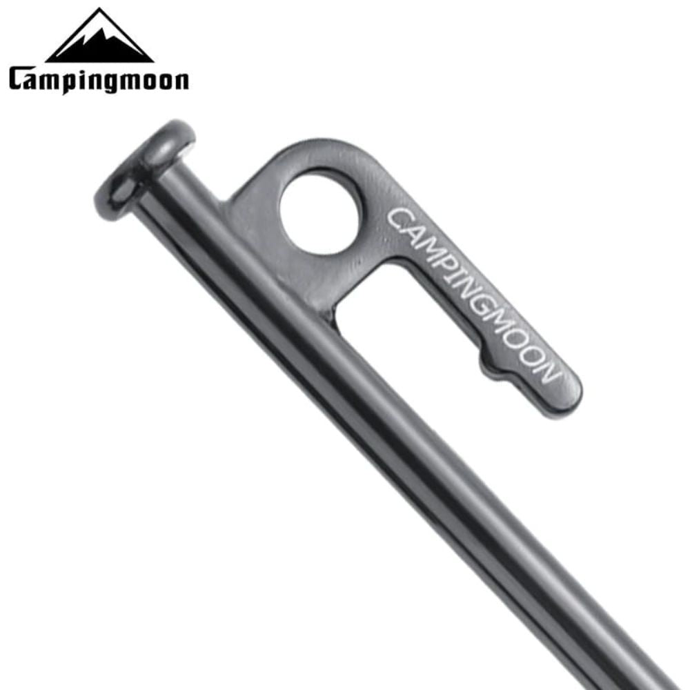 Campingmoon 1 Piece Nail Peg Carbon Steel - 20 cm, Tent Accessories,    - Outdoor Kuwait