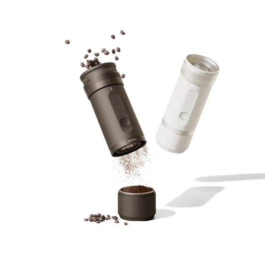 OutIn Fino Portable Electric Espresso Coffee Grinder - Sandstone White, Coffee Machine, - Outdoor Kuwait
