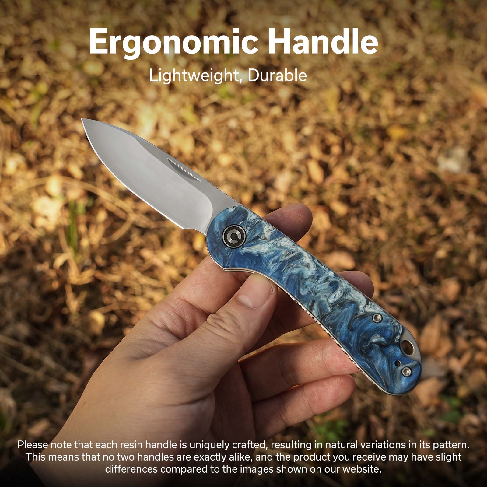 CIVIVI Elementum Slip Joint Resin Folding Knife C18062AJ-4