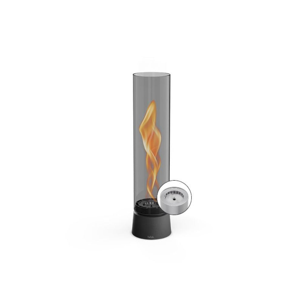Hofats Spin Air 900 Tabletop Fireplace, Fireplace, Black - Outdoor Kuwait
