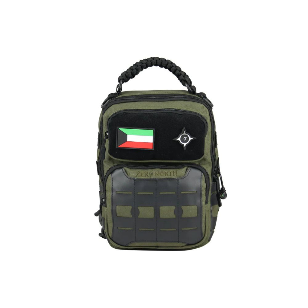 Zero North Sling Bag - Green, Sling Bag, - Outdoor Kuwait