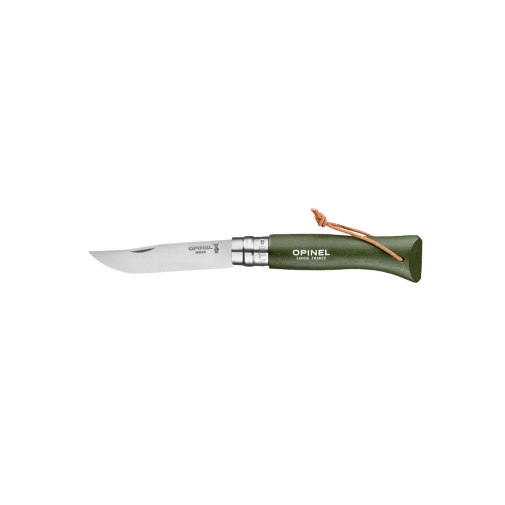 Opinel Trad. Colorama N08 Bushwhacker, Knives, Khaki - Outdoor Kuwait