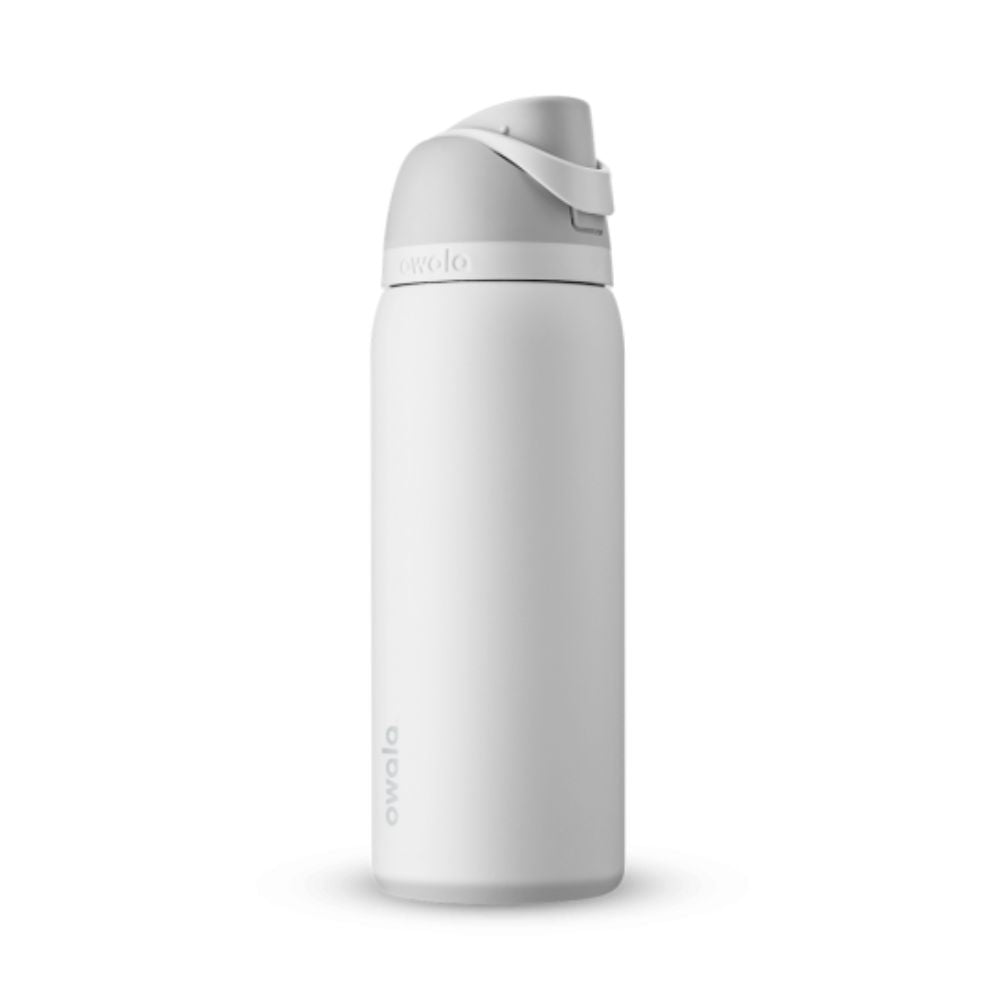 Owala FreeSip Insulated Stainless Steel Water Bottle 32 oz, Water Bottles, White   - Outdoor Kuwait