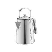 Campingmoon Stainless Steel Bonfire Kettle - 1.5L, Cookware,    - Outdoor Kuwait