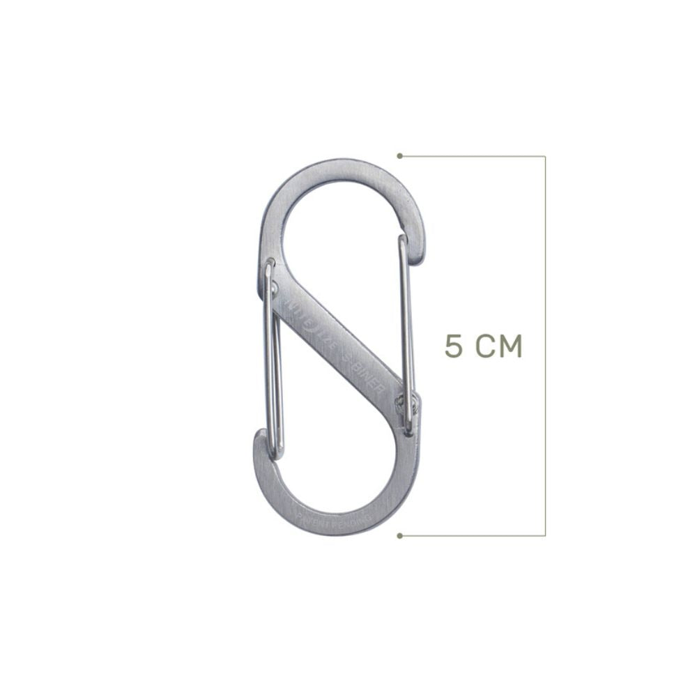 NITE IZE S-BINER® STAINLESS STEEL DUAL CARABINER - Size 2, Carabiners,    - Outdoor Kuwait