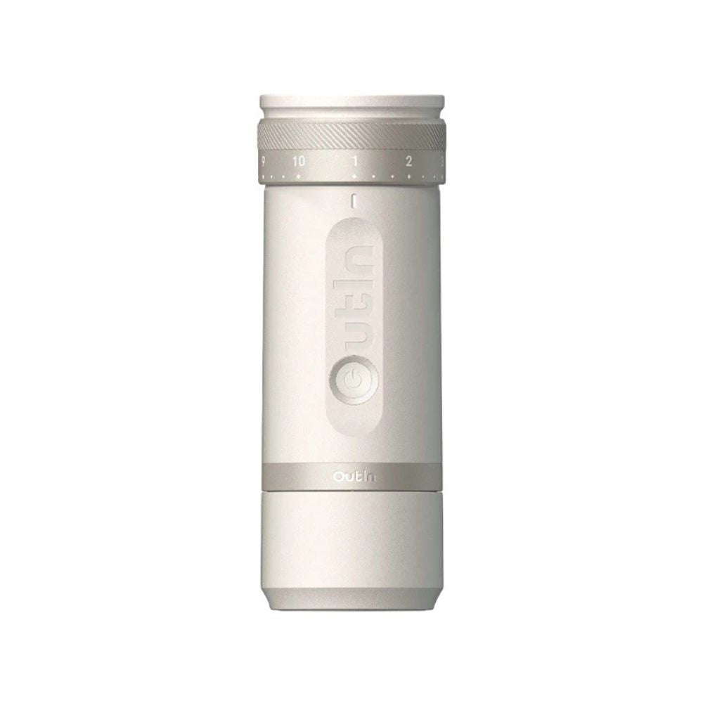 OutIn Fino Portable Electric Espresso Coffee Grinder - Sandstone White, Coffee Grinder, - Outdoor Kuwait
