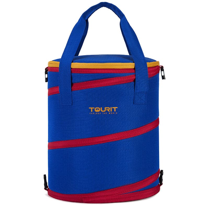 Tourit Zungle Foldable Cooler Bag, Coolers, Blue   - Outdoor Kuwait