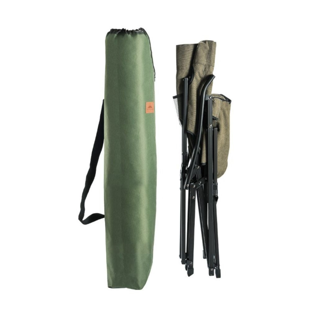 Campingmoon Foldable Canvas Camping Low Style Chair - Khaki, Camp Furniture,    - Outdoor Kuwait