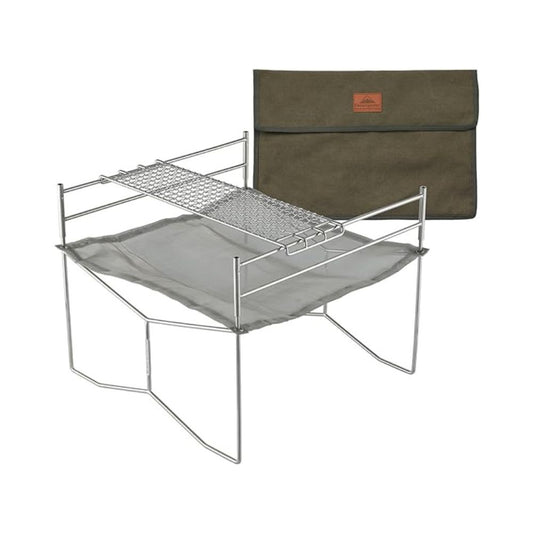 Campingmoon Bonfire Stand Grill Large - SOLO-301, Firepit,    - Outdoor Kuwait