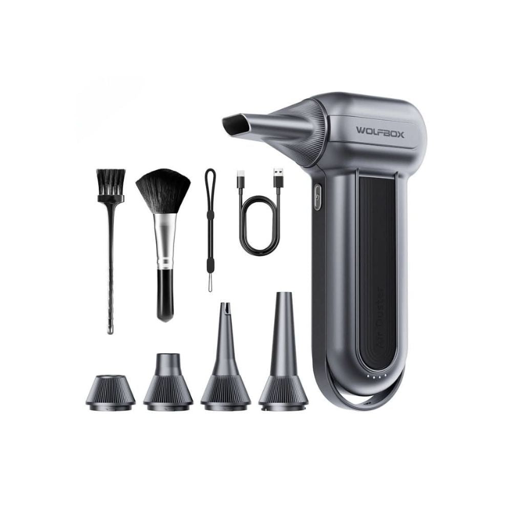 Wolfbox Compressed Air Duster - Super Power Electric Air Duster, Air Blower, - Outdoor Kuwait