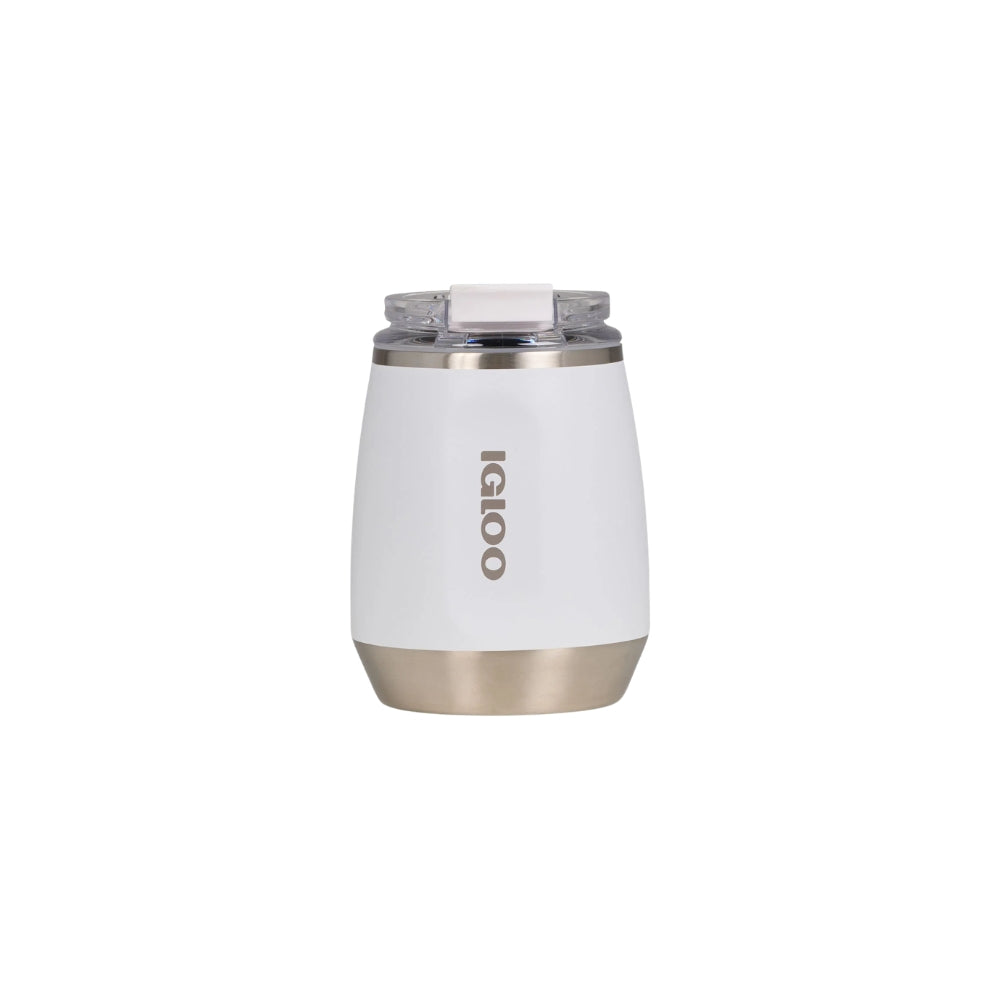 Igloo Wine Tumbler - 0.3L | 10oz, Tumbler, White - Outdoor Kuwait