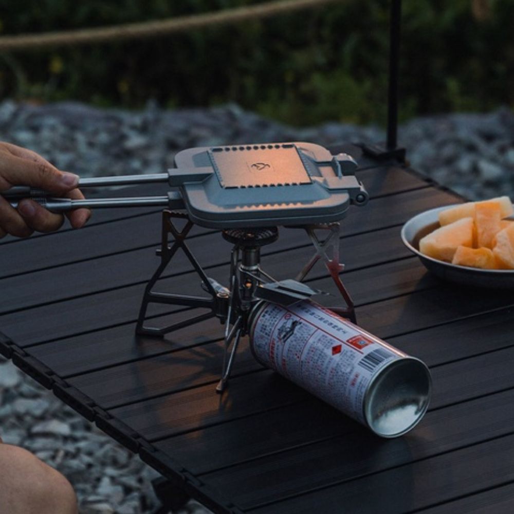 Campingmoon Sandwich Clip Multi-Purpose Pan, Cookware,    - Outdoor Kuwait