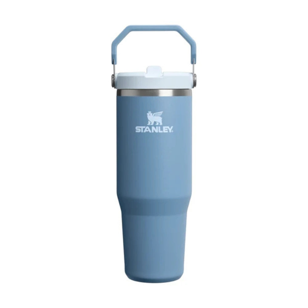 STANLEY CLASSIC ICEFLOW FLIP STRAW TUMBLER, Water Bottles, 30oz Indigo - Outdoor Kuwait