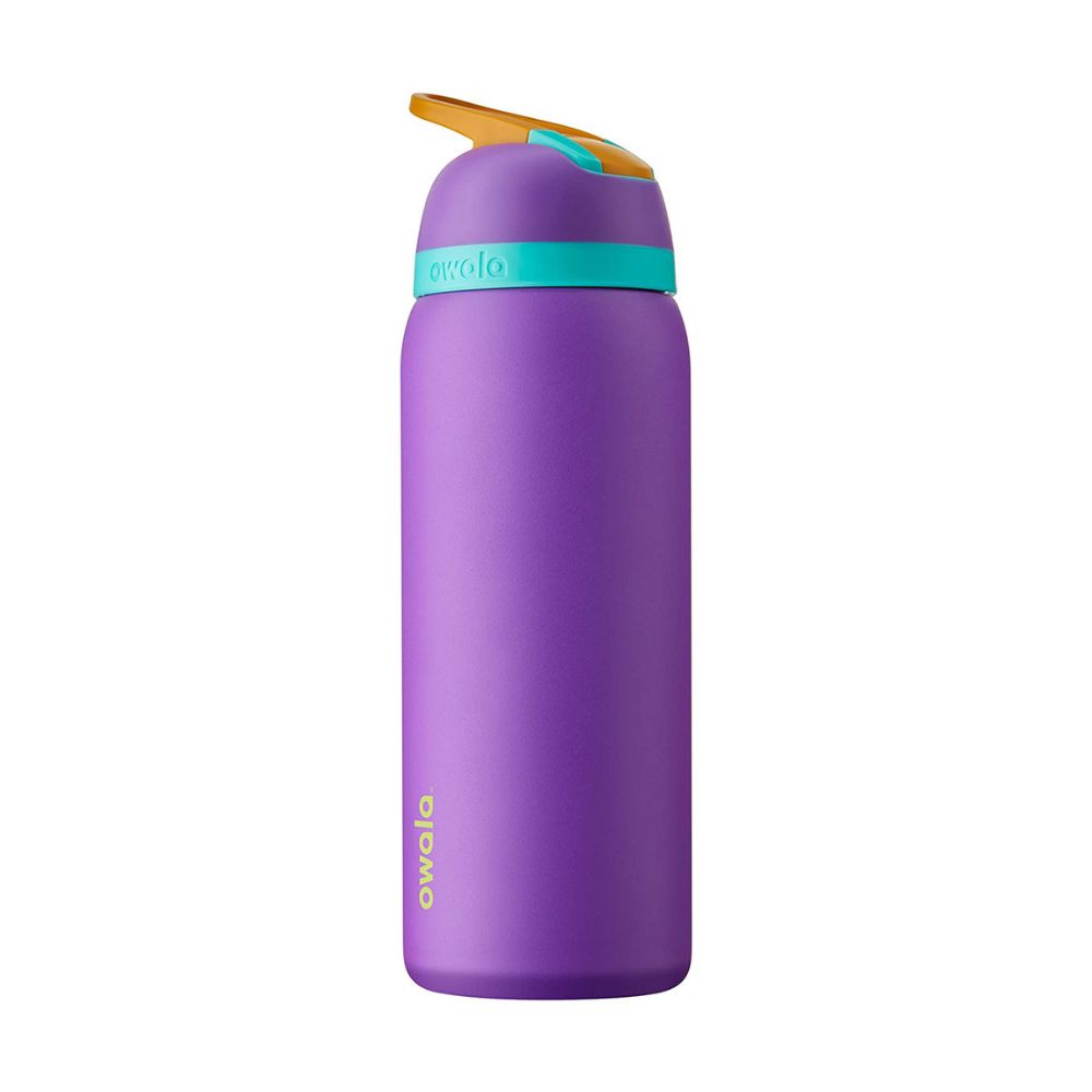 Owala Flip Insulated Stainless Steel Water Bottle 32 oz, Water Bottles, Purple   - Outdoor Kuwait