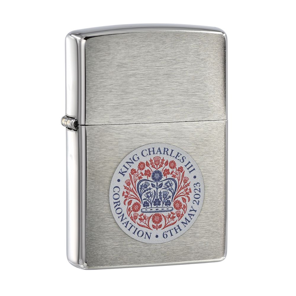 Zippo CI418761 King Charles III Coronation 2023, Lighter, - Outdoor Kuwait