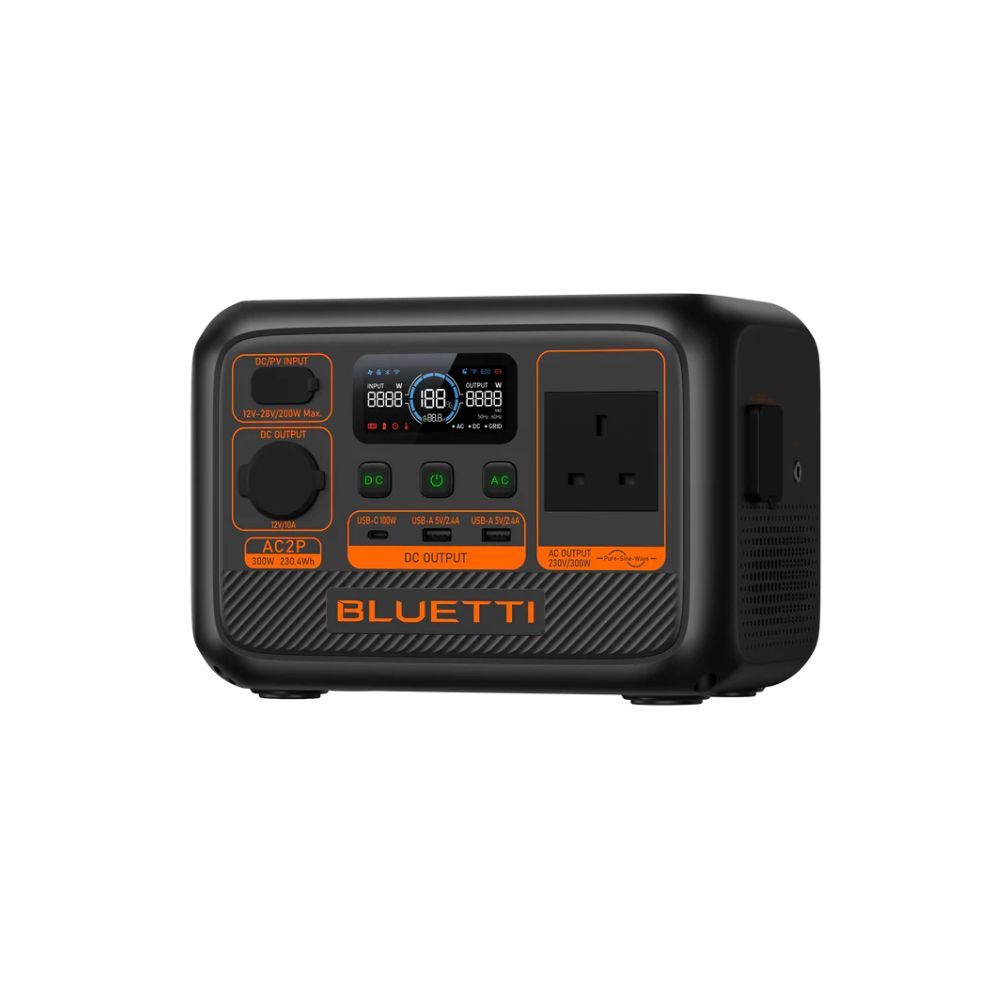 Bluetti Premium 20 (AC2P) Portable Power Station | 300W 230.4Wh, Power Station, - Outdoor Kuwait