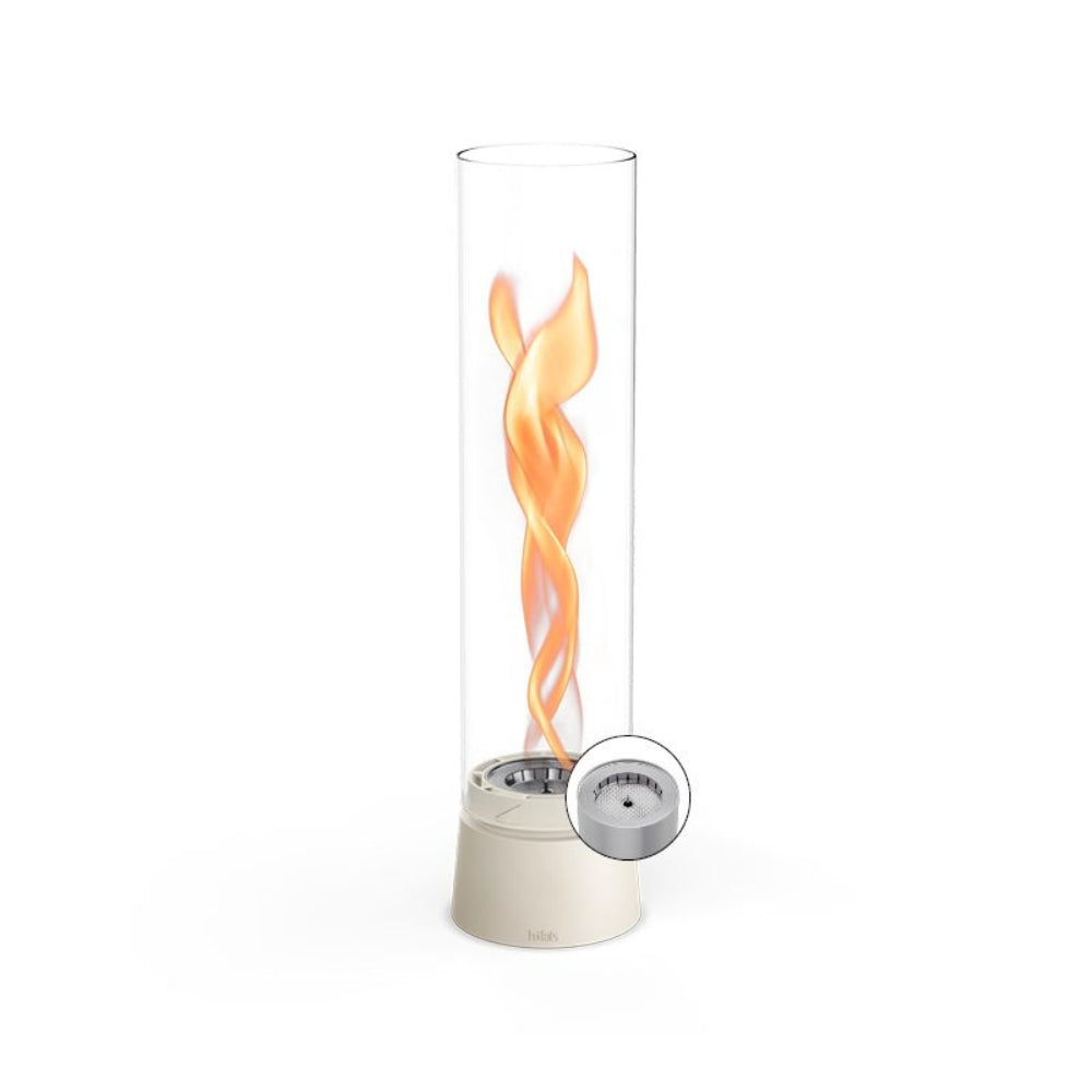 Hofats Spin Air 1200 Tabletop Fireplace, Fireplace, Cream - Outdoor Kuwait