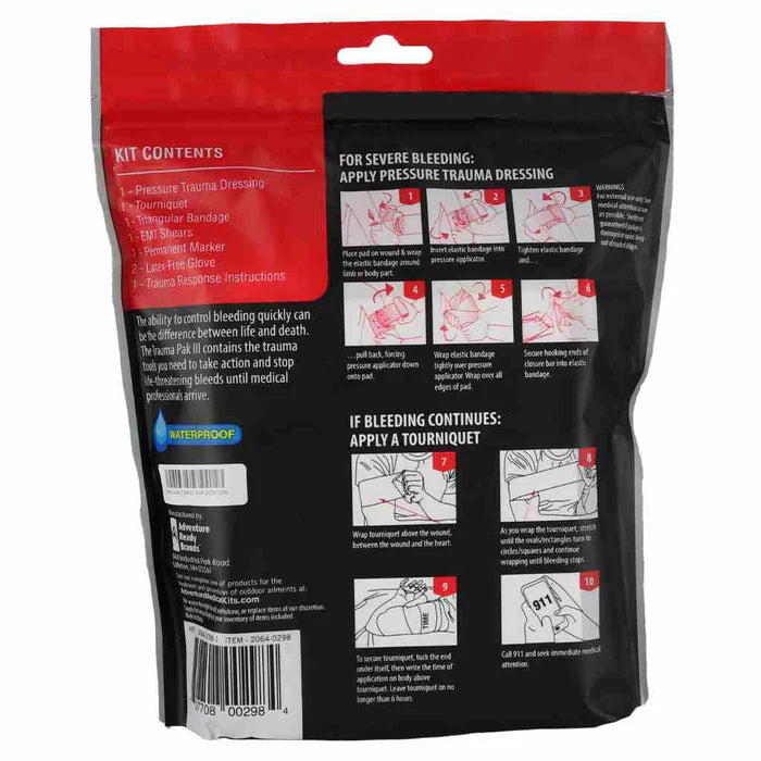 Adventure Medical Kit Trauma Pak III, First Aid Kit, - Outdoor Kuwait