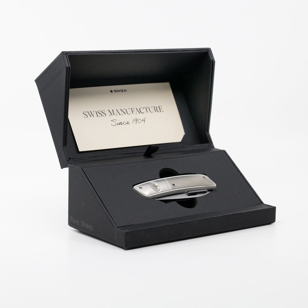 Swiza Legacies Titanium Pocket Knife