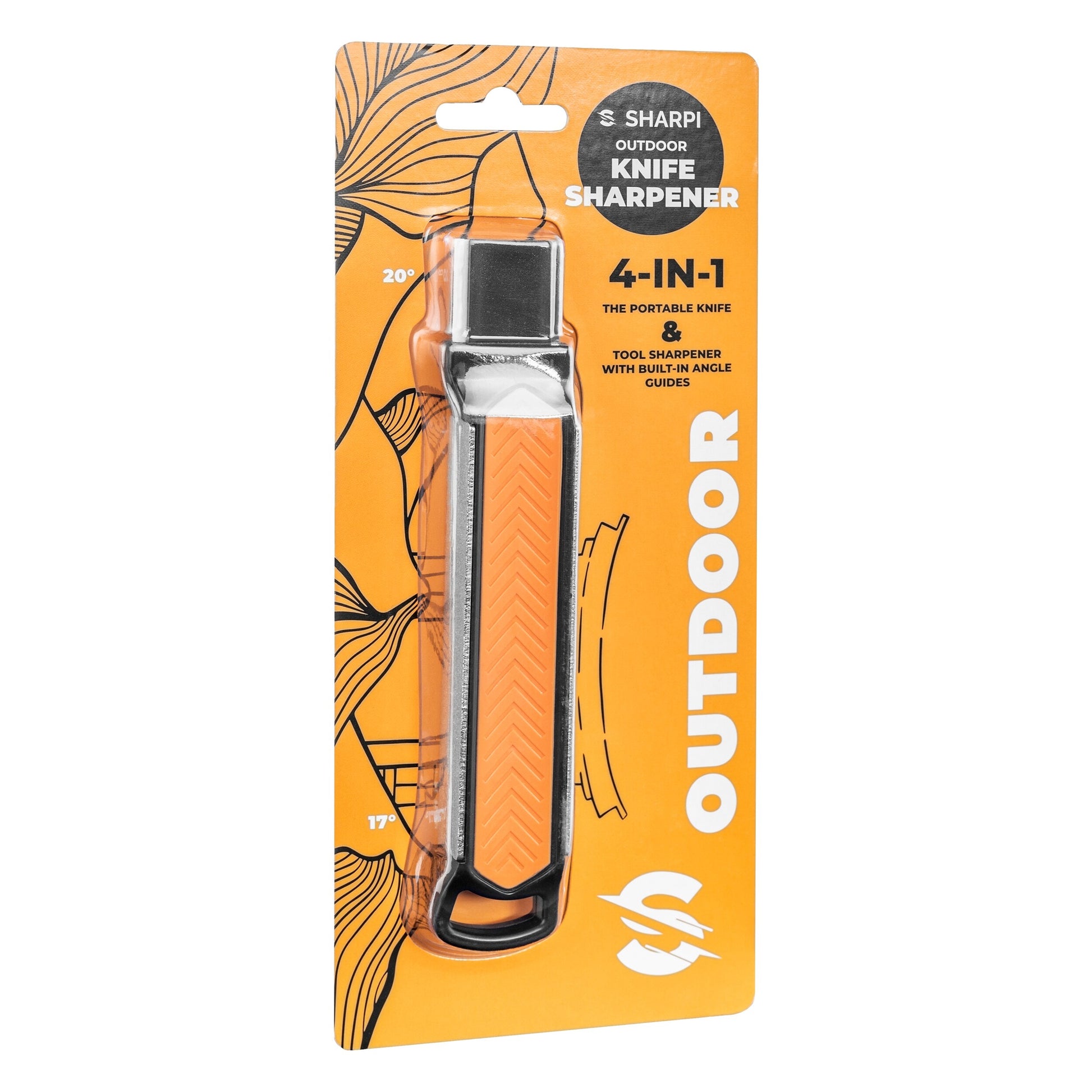 Sharpi 4in1 Diamond Sharpener, , - Outdoor Kuwait