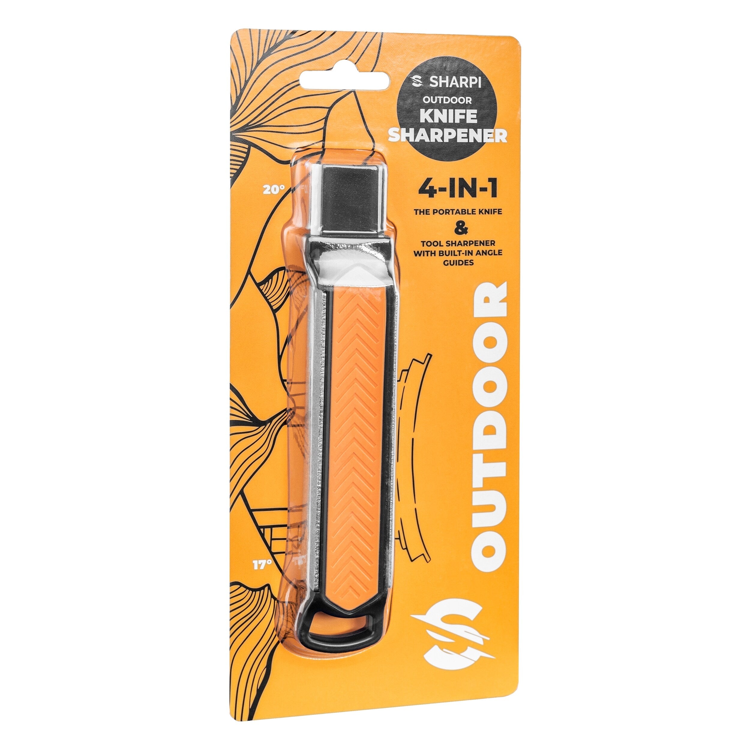 Sharpi 4in1 Diamond Sharpener, , - Outdoor Kuwait