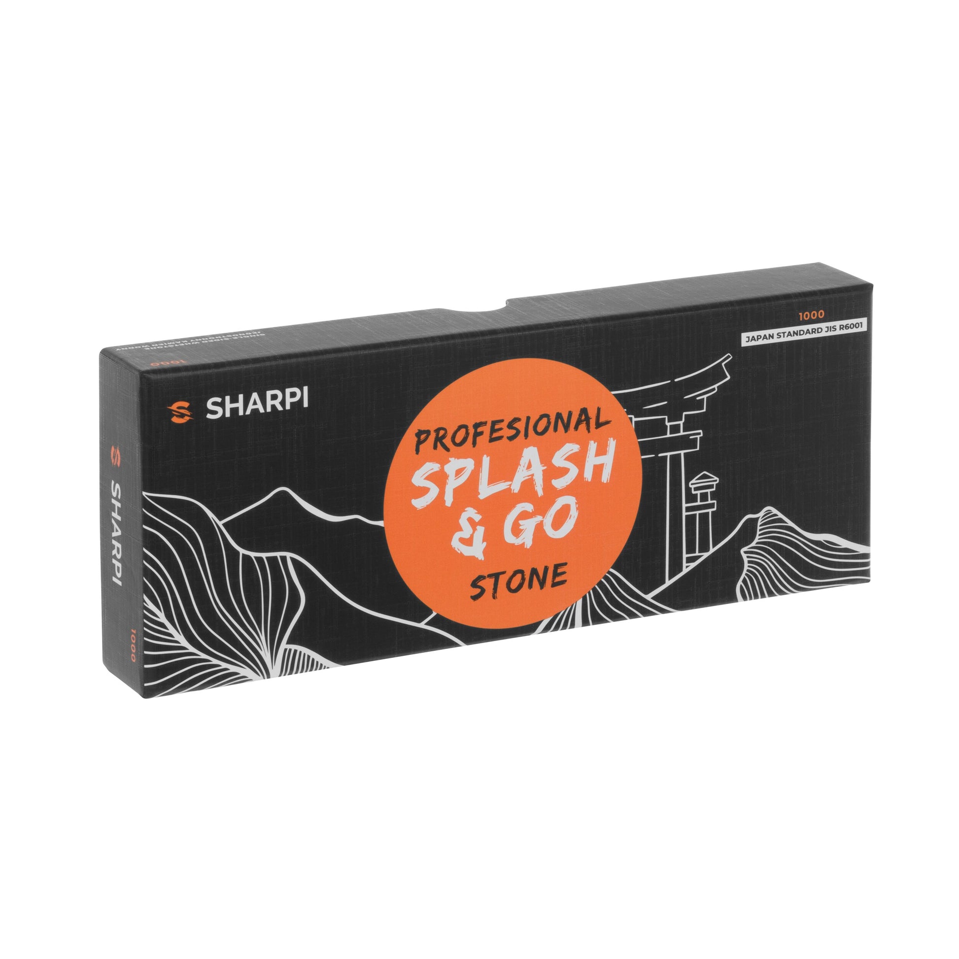 Sharpi Splash and Go Sharpening Whetstone 1000, , - Outdoor Kuwait