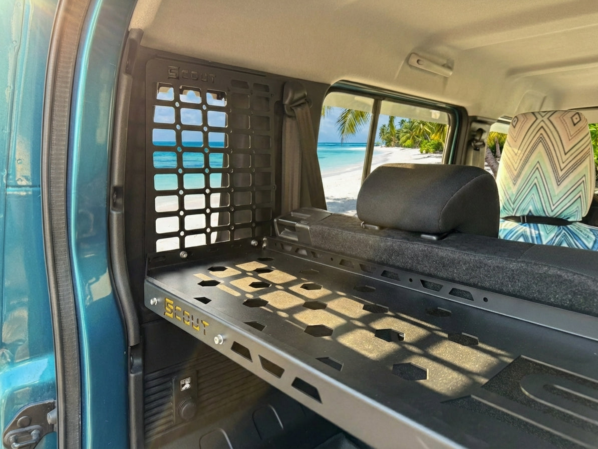 Scout Cargo Shelf - Suzuki Jimny (4 Doors), Molle Panels, - Outdoor Kuwait