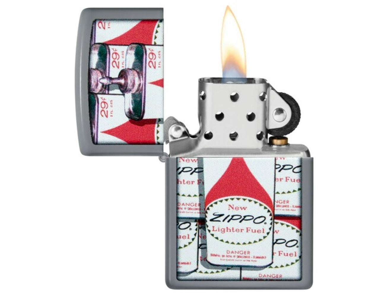 Zippo Lighter 48142 Fuel Can Design