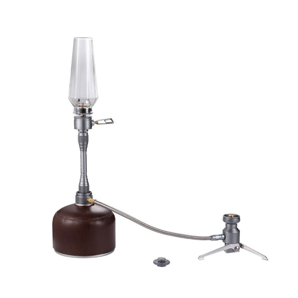 Campingmoon Collapsible Tripod Butane Canister Adapter with Hose, Adapter, - Outdoor Kuwait