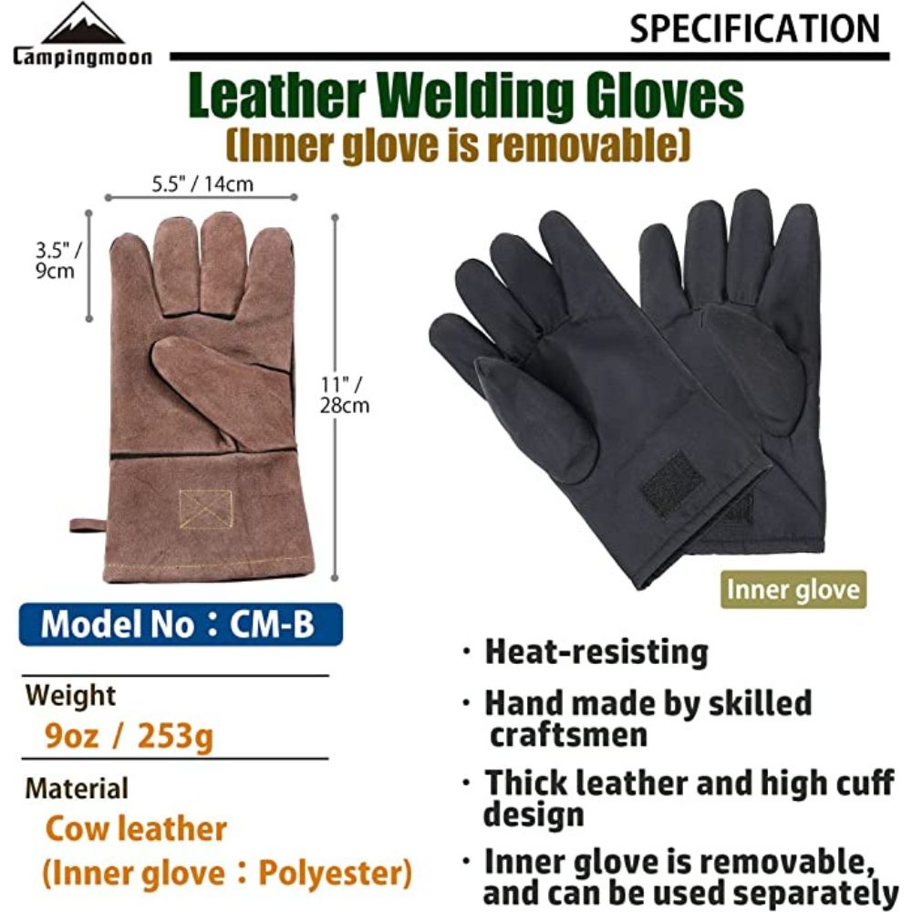 Campingmoon Heat - Resist Gloves, Camping Accessories,    - Outdoor Kuwait