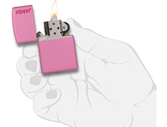 Zippo 238zl Pink Matte Lighter