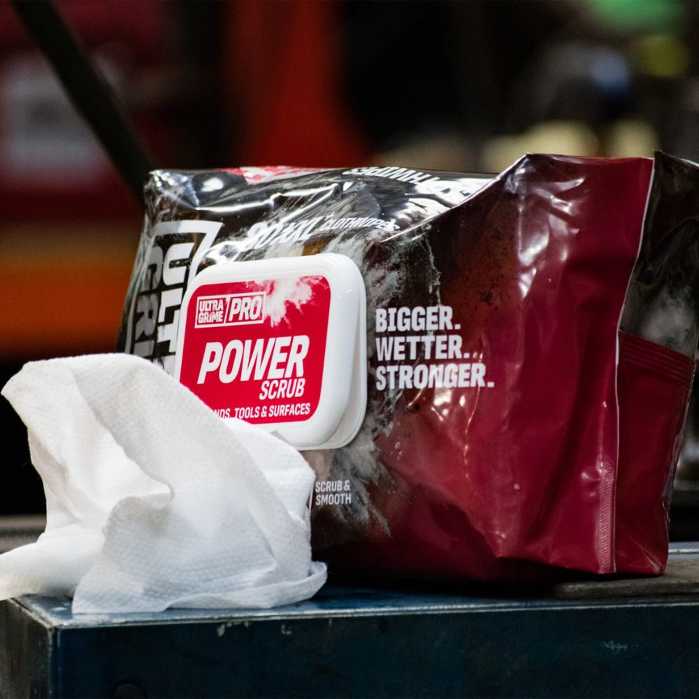 UltraGrime Pro Power Scrub, Power Wipes, - Outdoor Kuwait