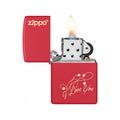 Zippo Love Design Lighter -ZP233 MP403347, Lighters & Matches,    - Outdoor Kuwait
