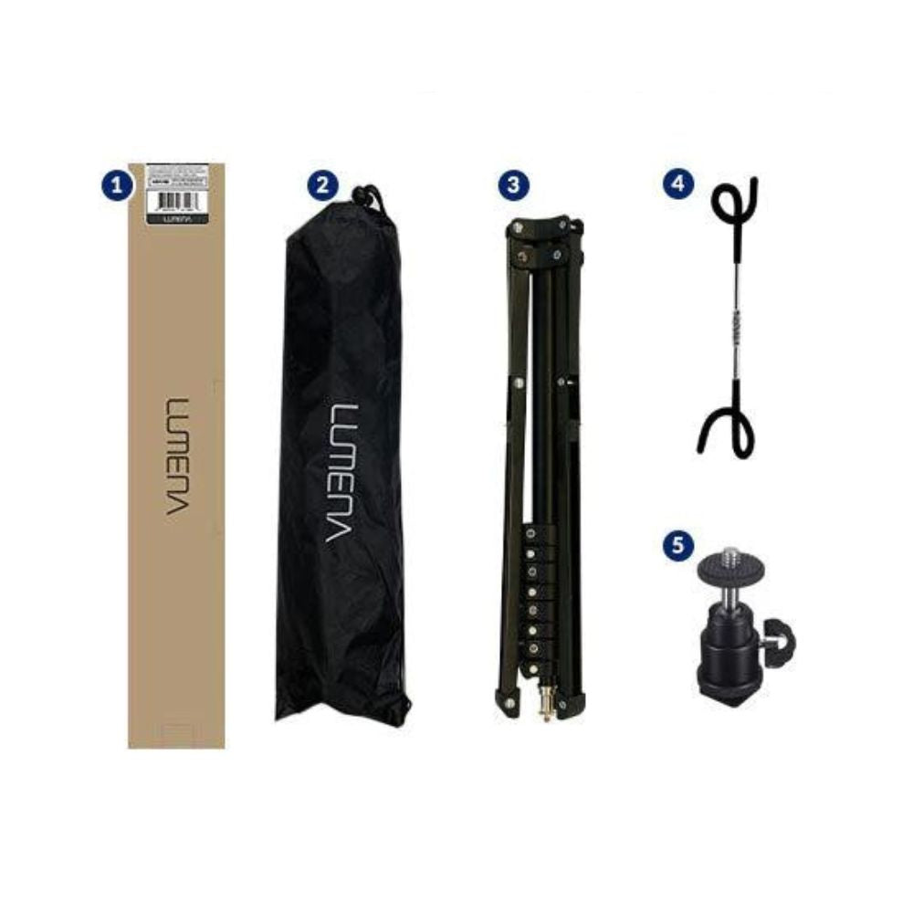 Lumena T3 Multi Tripod Lantern Stand, Light Stands, - Outdoor Kuwait