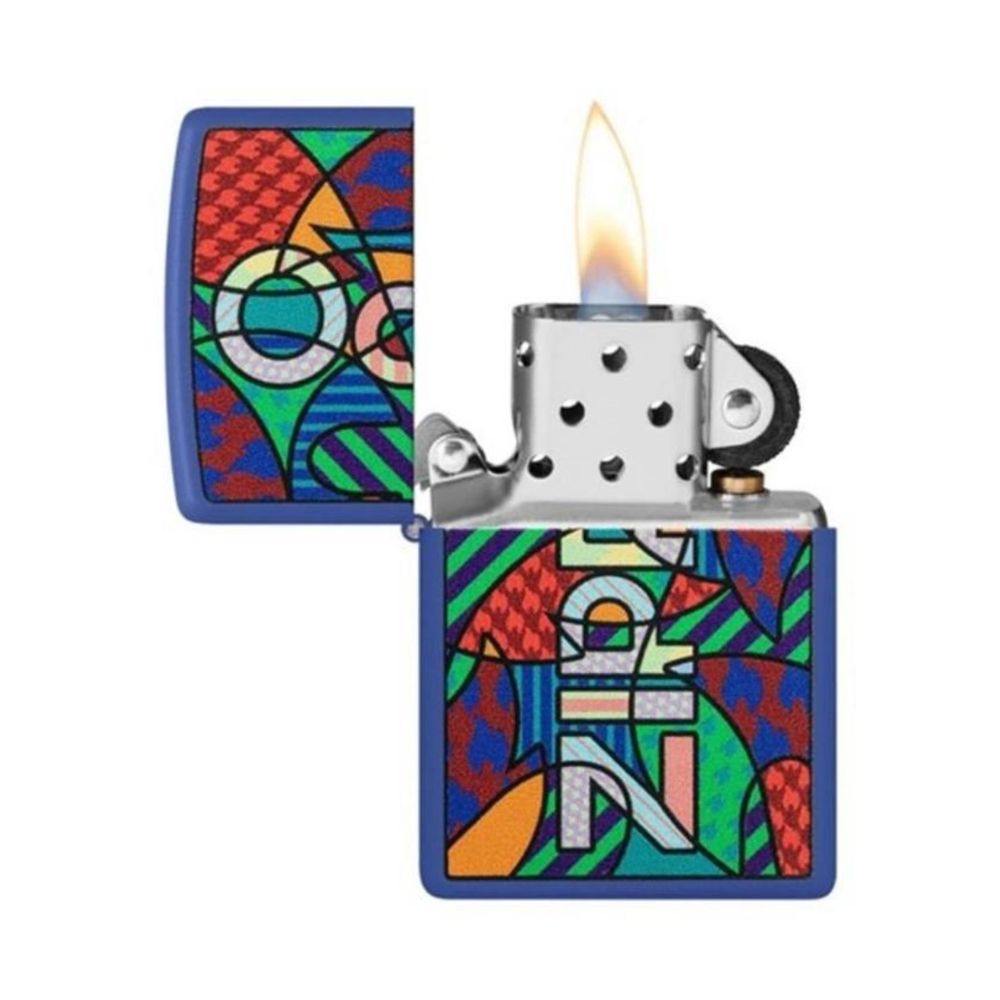 Zippo Pop Art Design Lighter -ZP48707 229, Lighter, - Outdoor Kuwait