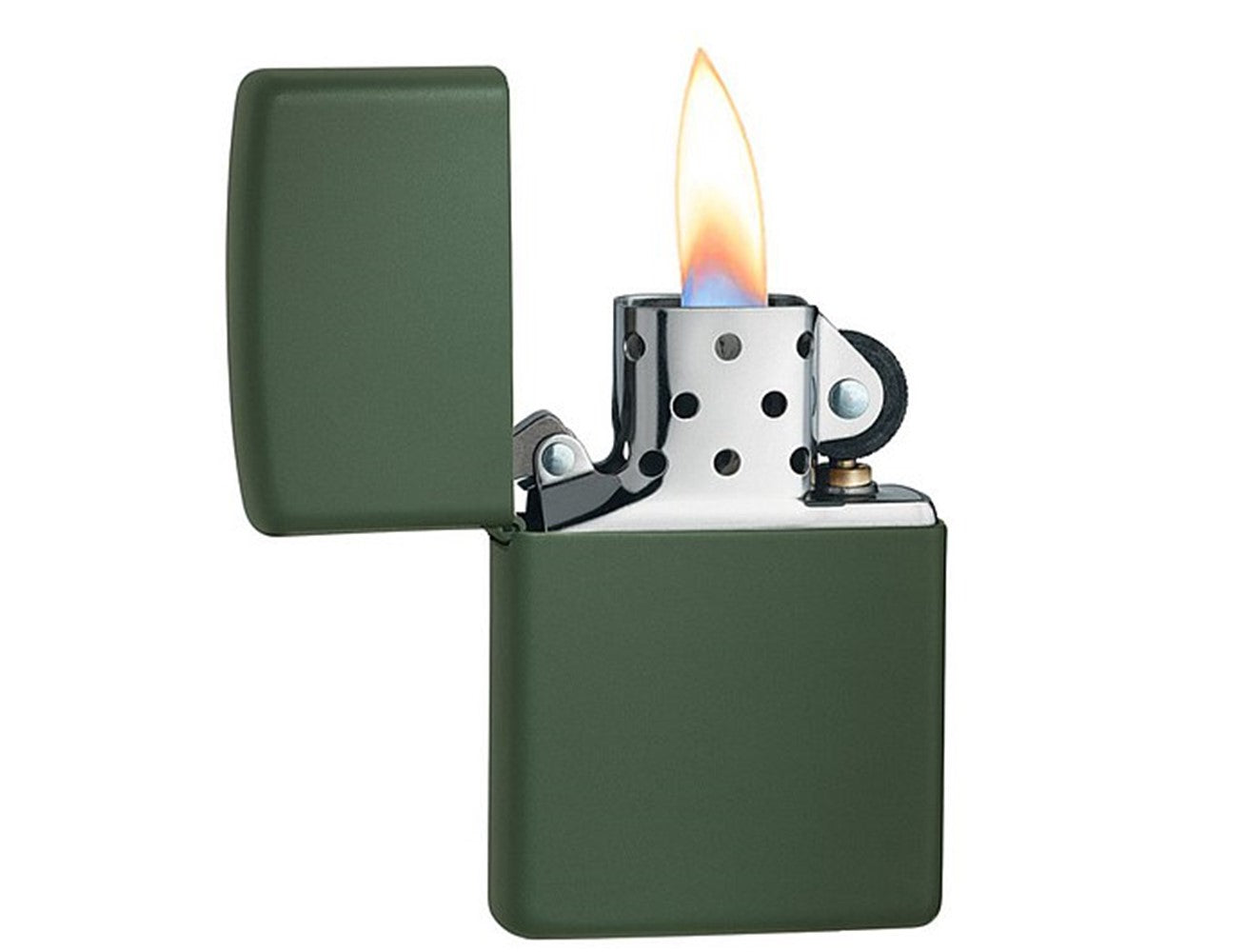 Zippo Lighter 221-Green Matte, Lighter, - Outdoor Kuwait