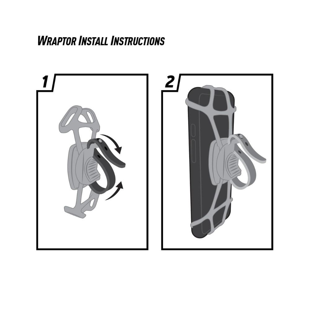NITE IZE WRAPTOR™ ROTATING SMARTPHONE BAR MOUNT, Phone Bar Mount, - Outdoor Kuwait