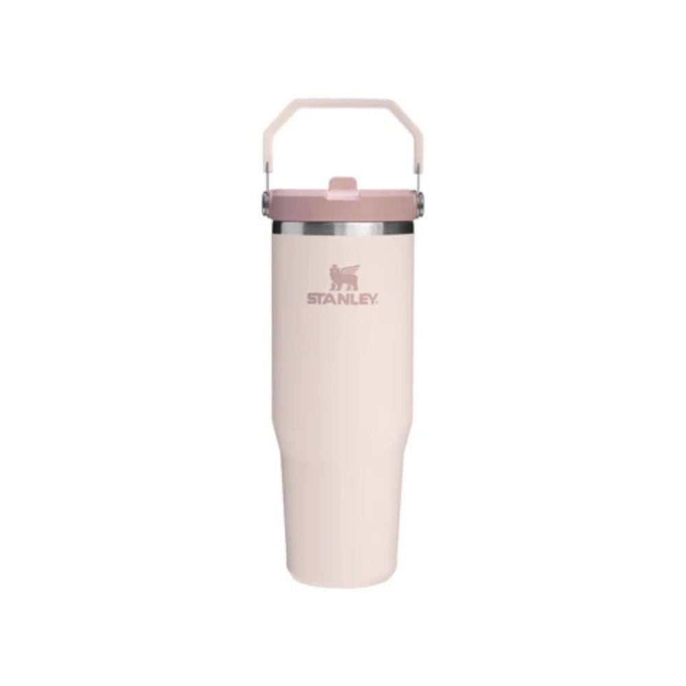 STANLEY CLASSIC ICEFLOW FLIP STRAW TUMBLER | 0.8L | 30 oz, Water Bottles, Rose Quartz - Outdoor Kuwait