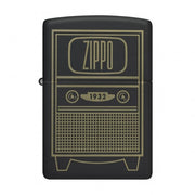 Zippo Vintage TV Design Lighter -ZP48619, Lighter, - Outdoor Kuwait